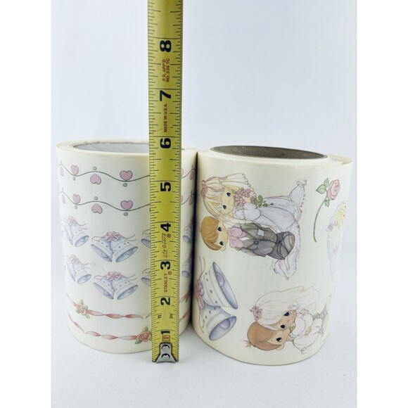 Vintage Lot Of 2 Sandy Lion Precious Moments Sticker Roll Scrapbooking Sandylion - Picture 16 of 16